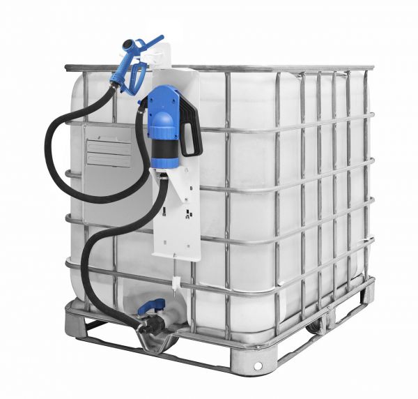 AdBlue®/DEF Lever Action Pump Kit for 1000 Litre IBC with EPDM Delivery Hose & Nozzle