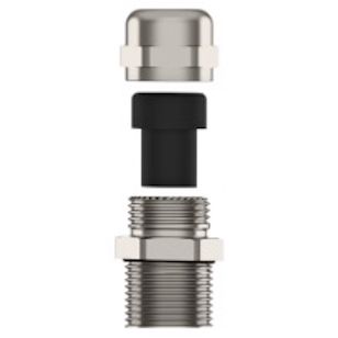 Bimed OCTANS EBU-2NBNC, 10-18mmID Cable Gland, M26*1.0mm (3/4"NPT), ATEX Approved