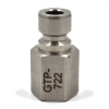 Gammon GTP-722-2, Actuator Nipple, Stainless Steel, 1/8"NPT Female