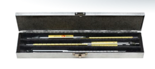 Hydrometer Case, Three Place Suitcase