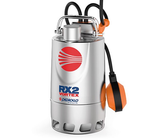 Pedrollo RX 2-3-4-5 Vortex Submersible Pumps for Dirty Water