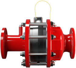 Protego DAZ-S In-Line Detonation Flame Arrester, Endurance Burning Proof, ATEX