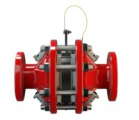 Protego FA-I-PTFE Deflagration Flame Arrester, In-Line, ATEX