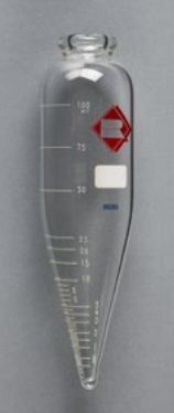 Robinson Centrifuge Tubes, 100ml, Short Cone Tube, Graduated in ml.