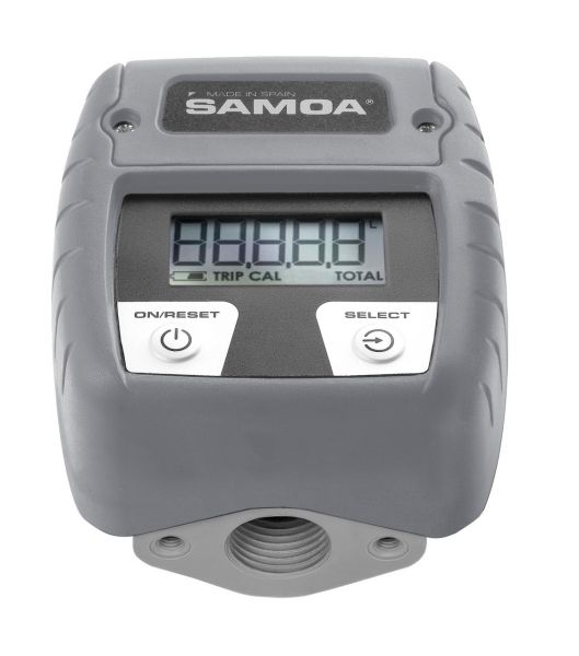 SAMOA Oval Gear Meter for AdBlue®/DEF, Windscreen Wash and Antifreeze Solutions (Low Pressure) - 1/2" BSP (F)