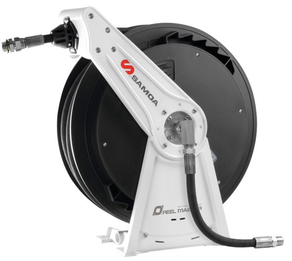 SAMOA RM-12S Single Arm Hose Reel for Windscreen Wash/AdBlue®/Detergents - 10 m x 1/2"