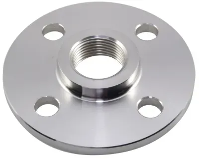 316 Stainless Steel, Flat Faced, Bossed and Screwed Flange, BS 10, Table E, BSPP