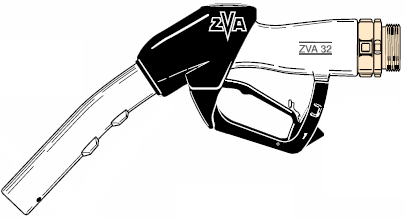 ZVA 32, Automatic High-Flow Fuel Dispensing Nozzle (200 lpm), ATEX Approved