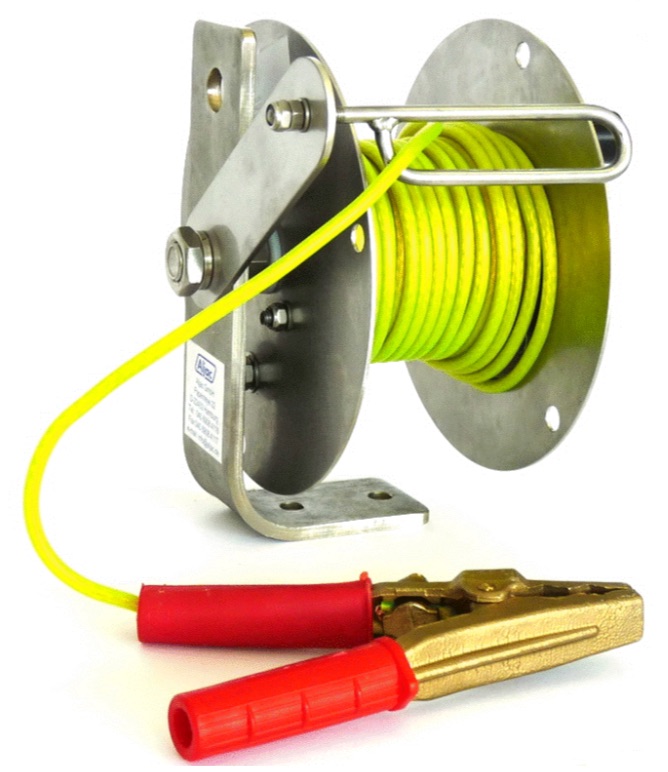 STATIC GROUNDING REEL